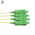 factory price SC SM pigtail 9/125 SC APC optical fiber pigtail at 0.9mm 1m for communication equipment